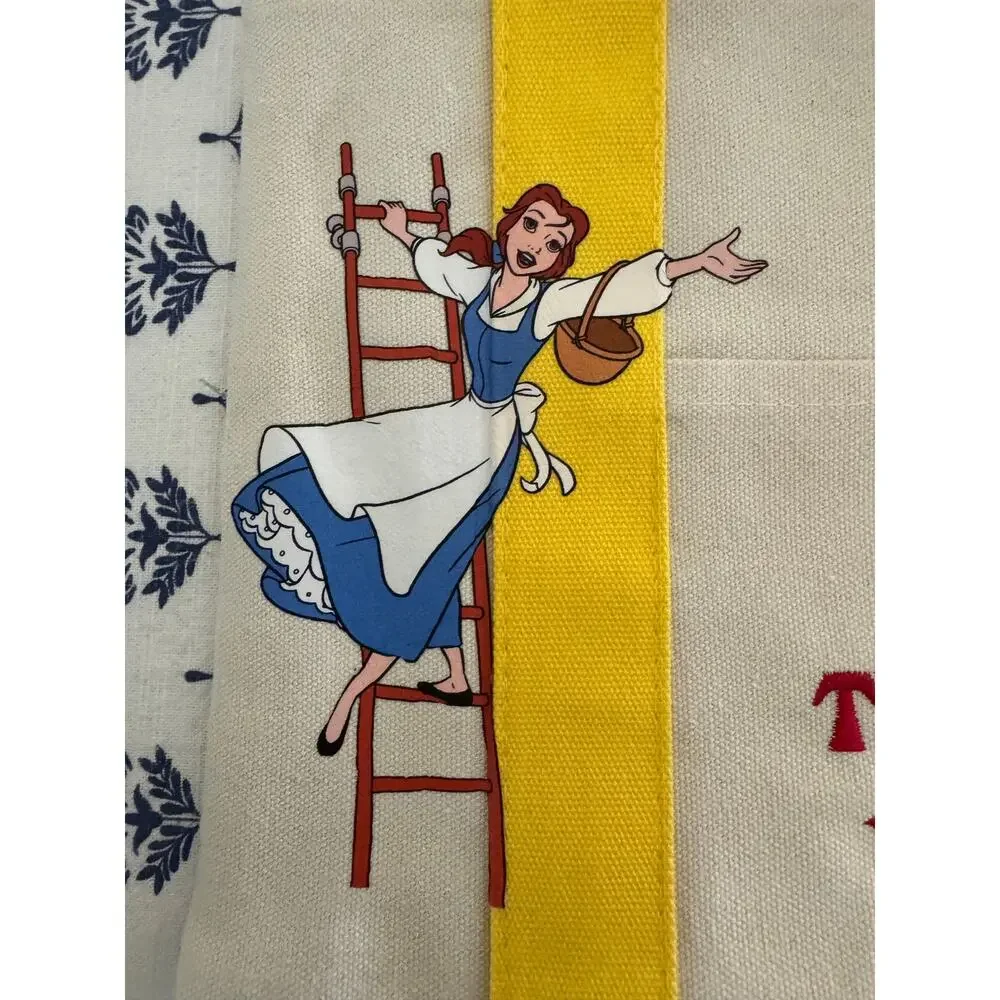 Disney Belle Double Sided Custom Made Trader Joes Mini Tote